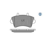 MEYLE 025 236 1318/PD Pastiglie freno Anteriore per