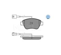 MEYLE 025 237 0617/W Pastiglie freno Anteriore per