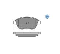 Meyle Pastiglie freno Anteriore 025 237 0819 Kit per Fiat/Peugeot/Lancia