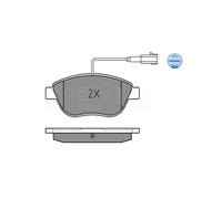 Meyle Kit pastiglie freno 025 237 0918/W – Freno a disco per FIAT, Opel, Vauxhall, Abarth
