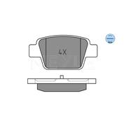 MEYLE 025 237 1415 Pastiglie freno Posteriore per