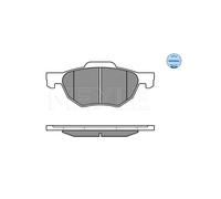 MEYLE 025 237 2017/W Pastiglie freno Anteriore per