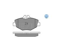MEYLE 025 237 4320 Pastiglie freno Anteriore per