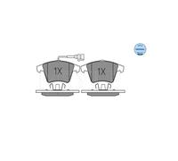 MEYLE 025 237 4619/W Pastiglie freno Anteriore per