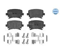 MEYLE 025 239 1417 Kit pastiglie freno, Freno a disco per AUDI,SEAT,SKODA,VW