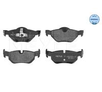 MEYLE 025 239 2617 Kit pastiglie freno, Freno a disco per BMW