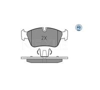 MEYLE 025 239 3517/PD Pastiglie freno Anteriore per