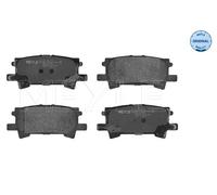 MEYLE 025 239 6715 Pastiglie freno Posteriore per
