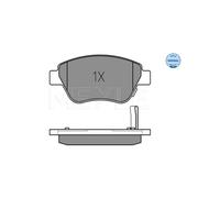 MEYLE 025 239 8217/W Pastiglie freno Anteriore per