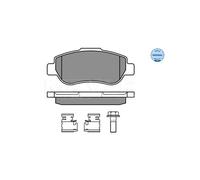 MEYLE 025 240 7217/W Pastiglie freno Anteriore per