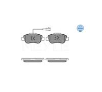 MEYLE 025 240 7218 Pastiglie freno Anteriore per