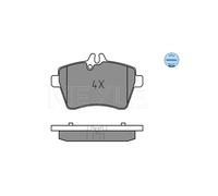 MEYLE 025 240 7719 Pastiglie freno Anteriore per