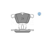 MEYLE 025 240 7920 Kit pastiglie freni