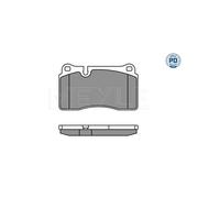 MEYLE 025 240 9817/PD Pastiglie freno Anteriore per