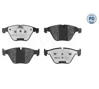MEYLE 025 241 6120/PD Kit pastiglie freno, Freno a disco per BMW