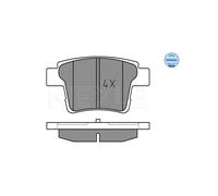 Meyle Brake Pad Set 252426017