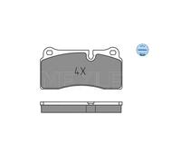MEYLE Kit pastiglie freno, Freno a disco per AUDI BMW 025 242 6118