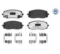 MEYLE 025 242 7516/PD Kit pastiglie freno, Freno a disco per HYUNDAI,KIA