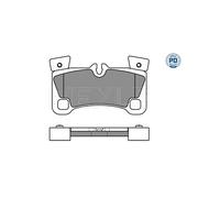 MEYLE Kit pastiglie freno, Freno a disco per AUDI PORSCHE VW