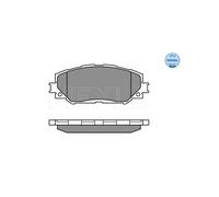 MEYLE 025 243 3617 Pastiglie freno Anteriore per