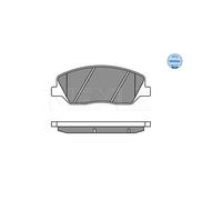 MEYLE 025 243 5117/W Pastiglie freno Anteriore per