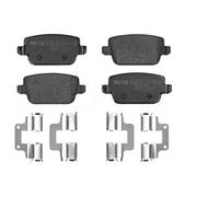 Meyle Kit pastiglie freni 025 245 3716 - assale posteriore per Land Rover e Volvo