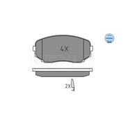 Meyle Past Freni Ant Mazda Cx 7 0252454417/W