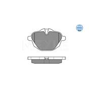 MEYLE 025 245 6118 Pastiglie freno Posteriore per