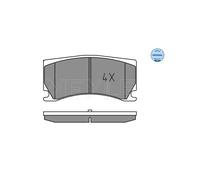MEYLE Kit pastiglie freno, Freno a disco per JAGUAR PEUGEOT 025 248 5115