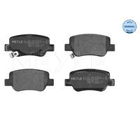 MEYLE 025 248 8516/W Kit pastiglie freno, Freno a disco per TOYOTA