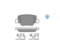 MEYLE 025 249 2616/W Pastiglie freno Posteriore per