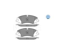 MEYLE 025 250 2119 Pastiglie freno Anteriore per