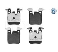 MEYLE Kit pastiglie freni 025 250 2916/PD assale posteriore per BMW 1 3 3 Touring