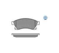 Meyle 025 250 3118/W Kit pastiglie freno, Freno a disco