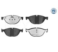 Meyle Kit pastiglie freni MEYLE 025 250 4519/PD anteriori