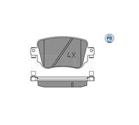 MEYLE Kit pastiglie freno, Freno a disco compatibile con AUDI SEAT SKODA VW