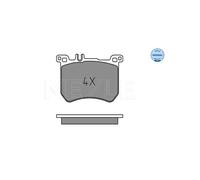 Meyle Brake Pad Set 252518317
