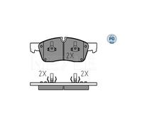 MEYLE 025 251 9021/PD Pastiglie freno Anteriore per