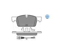 MEYLE 025 252 2217 Pastiglie freno Anteriore per