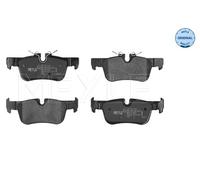 MEYLE 025 253 3116 Kit pastiglie freno, Freno a disco per BMW,MINI