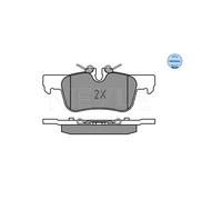 MEYLE 025 253 3116 Kit pastiglie freni