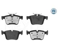 MEYLE 025 253 5416/PD Kit pastiglie freni Posteriore