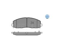 Pastiglie freno Assale anteriore 025 253 7919 MEYLE per FIAT LANCIA VW JEEP