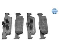 MEYLE 025 257 0217 Kit pastiglie freno, Freno a disco per DACIA,RENAULT,SMART