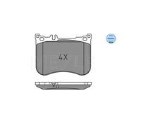 MEYLE Kit pastiglie freno, Freno a disco per MERCEDES-BENZ 025 257 0617