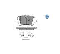 MEYLE 025 257 2016 Pastiglie freno Posteriore per