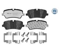 MEYLE 025 257 2016/PD Kit pastiglie freno, Freno a disco per LAND ROVER