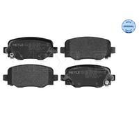 Pastiglie freno Assale posteriore 025 257 3418 MEYLE per JEEP CHEROKEE