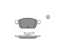 MEYLE 025 257 3618 Pastiglie freno Anteriore per