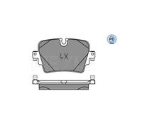 Meyle 025 257 4217 / Pd Kit Pastiglie Freno Disco Posteriore per Jaguar F-Tipo